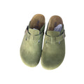 Birkenstock Clogs Military Green - Suede