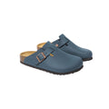 Birkenstock Clogs Dark Blue - Leather