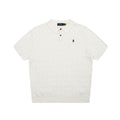 Ralph Lauren Knit Polo White - Relaxed Fit