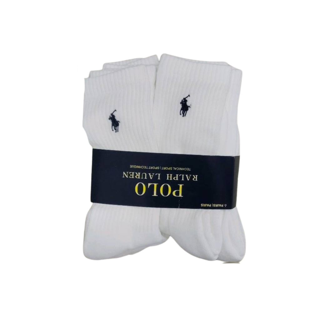 Ralph Lauren Long Tube Socks - (6 pairs)