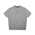 Ralph Lauren Knit Polo Gray - Relaxed Fit