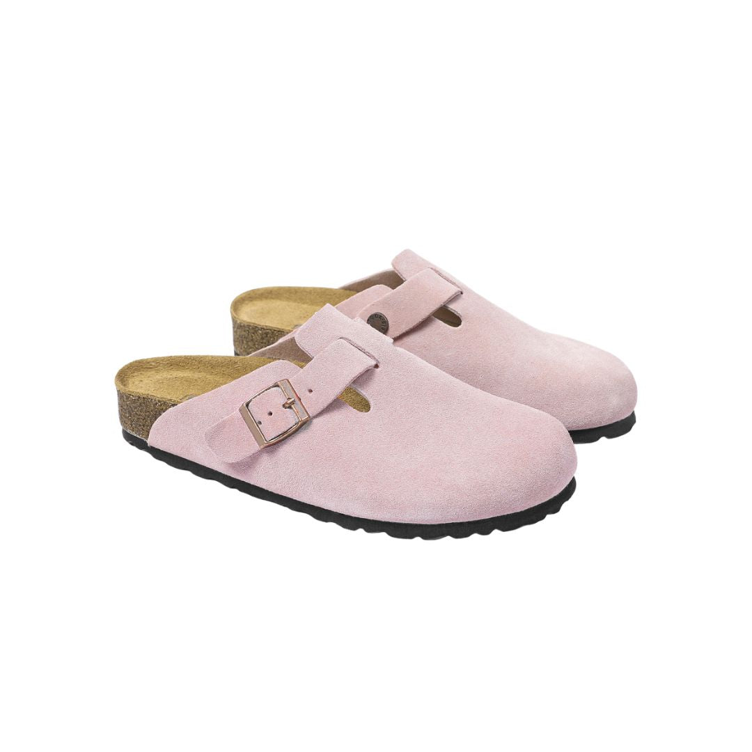 Birkenstock Clogs Pink - Suede